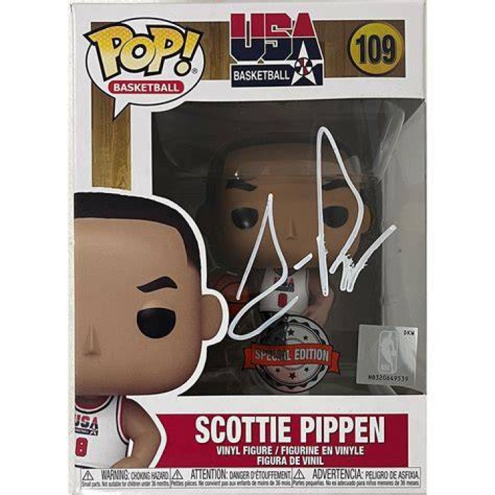 Scottie Pippen Signed Team USA Jersey (JSA COA) Pristine Auction
