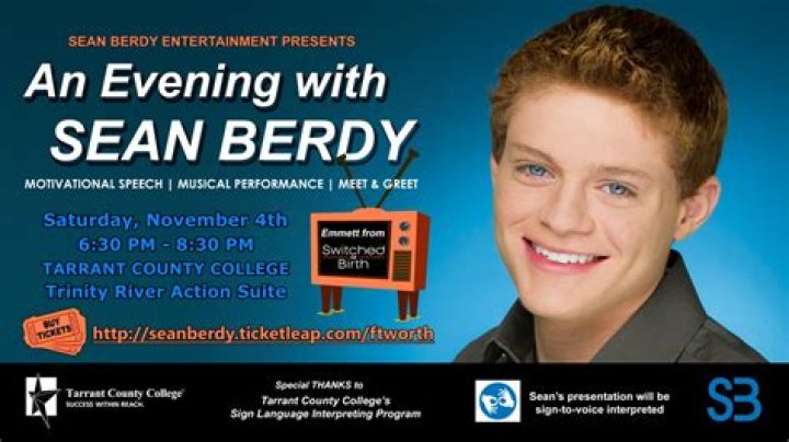 sean berdy Sean Berdy Photo (31744550) Fanpop