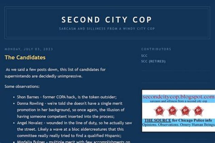 Second City Cop Save Us!