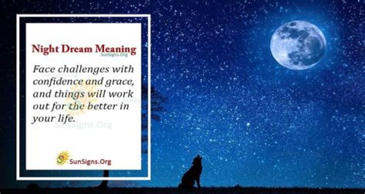 Seeing The Night In Your Dream Meaning, Interpretation and Symbolism