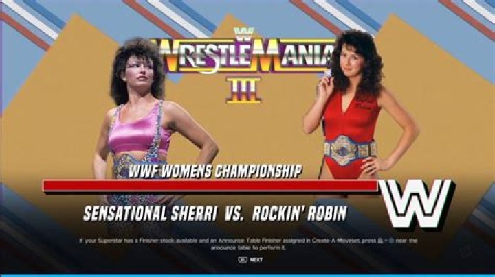 Sensational Sherri vs. Rockin' Robin Women's Championship Match