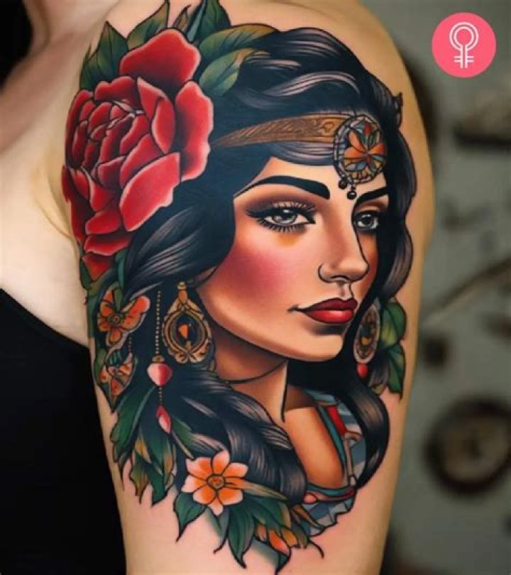 Share 77+ gypsy witch tattoos best in.cdgdbentre