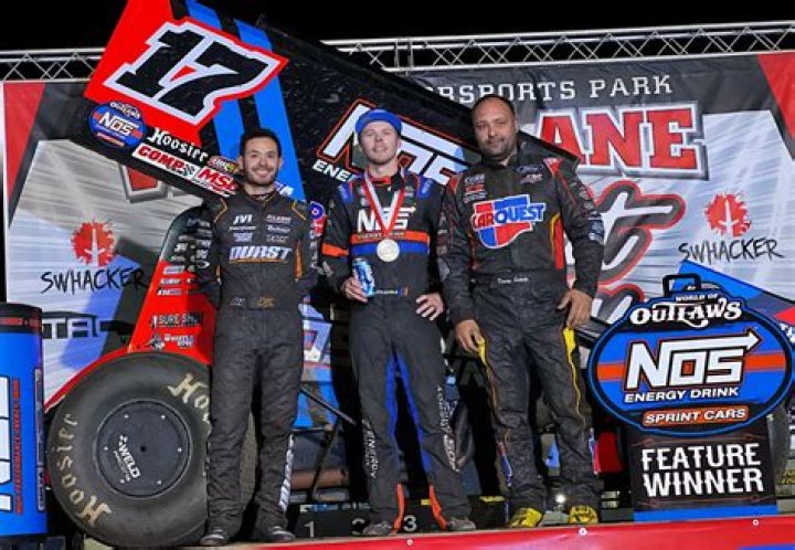 Sheldon Haudenschild Outduels Kyle Larson at Swedesboro