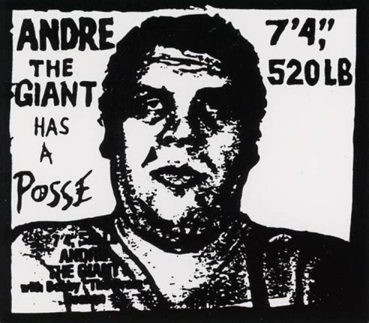 Shepard Fairey Andre the Giant Has a Posse graphics Logo Obey, design