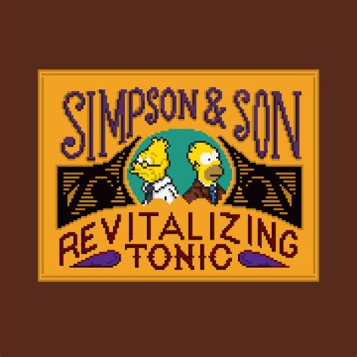 Simpson & Son Revitalizing Tonic by Nick Rees Illustration Threadless