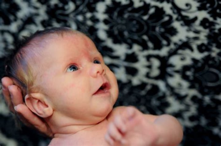 Singing and Spinning 1 Month old Lydia