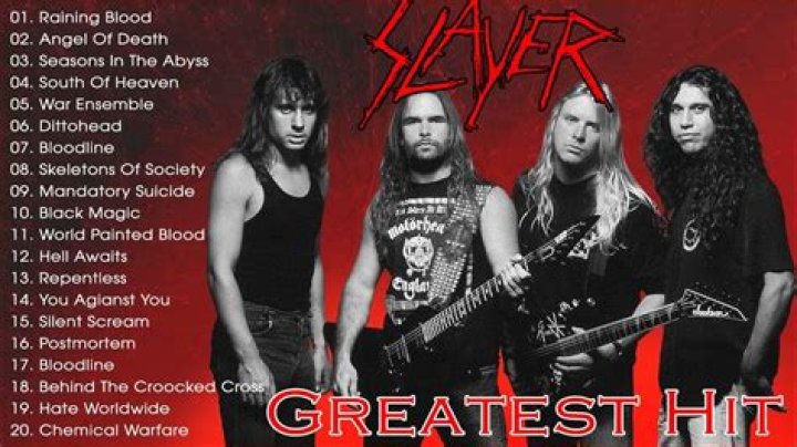 Slayer Greatest Hits Full Album Best Songs Of Slayer Collection 2021