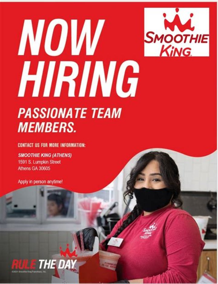 Smoothie King Job Requirements