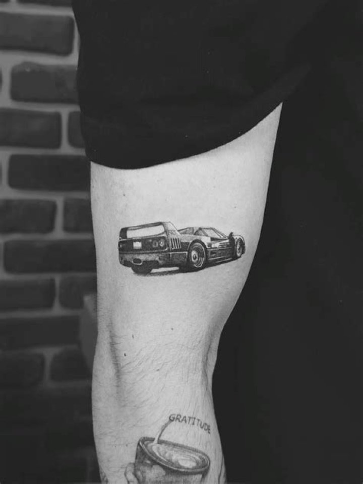 Sofia Temnikova vehicle, carros, tattoos,