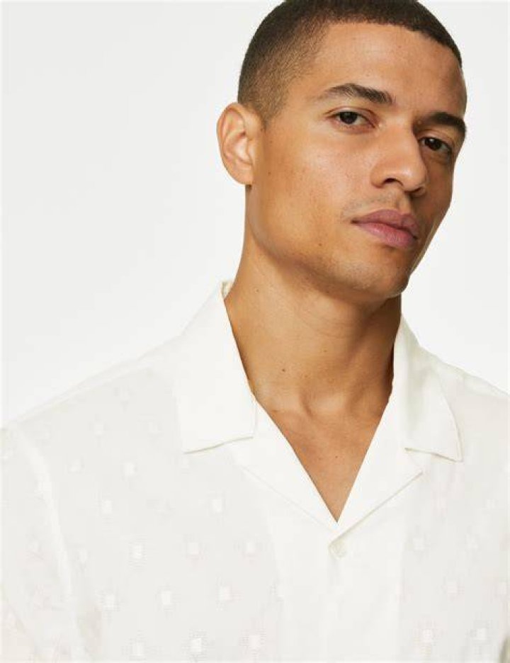 SOLOCASABLANCA 23SS SILK CUBA COLLAR SHIRT SOLOAMIRI