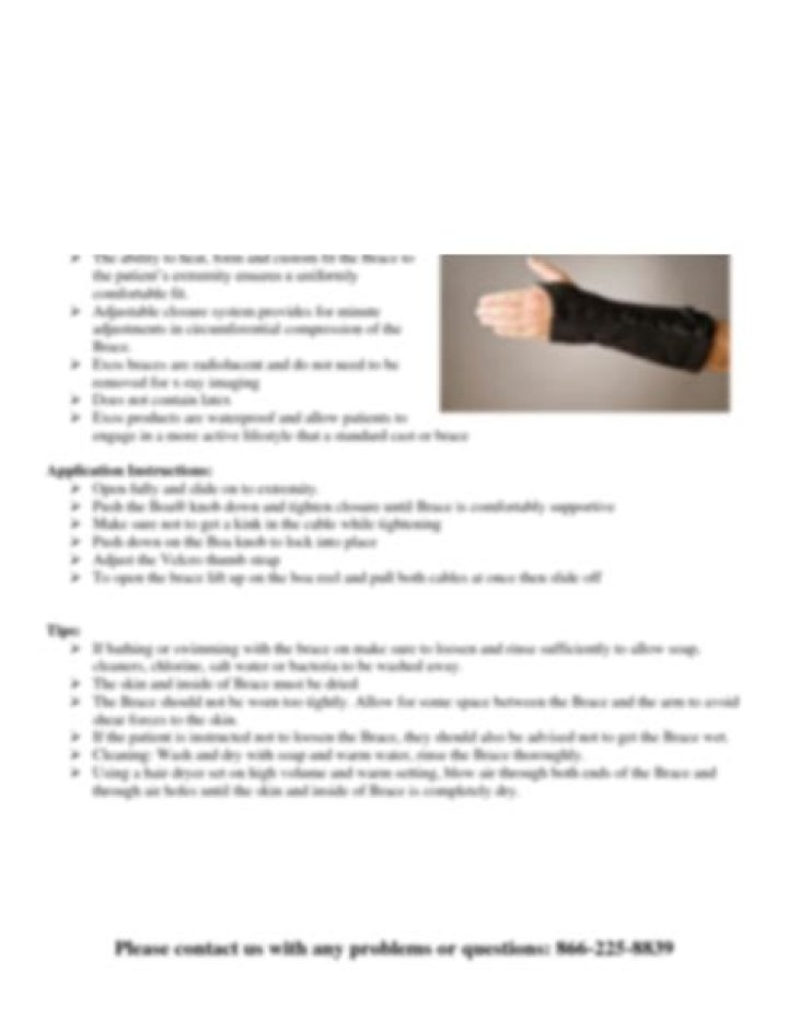 SOLUTION Wrist brace boa sample Studypool