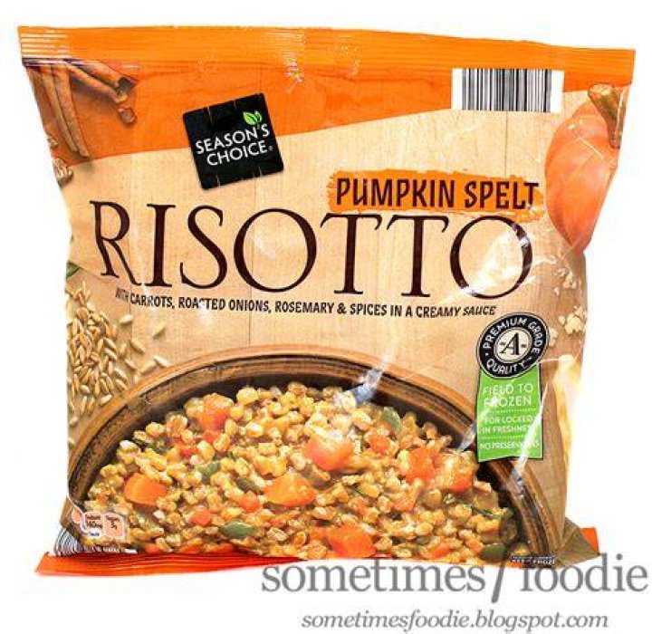 Sometimes Foodie Pumpkin Spelt Risotto Aldi