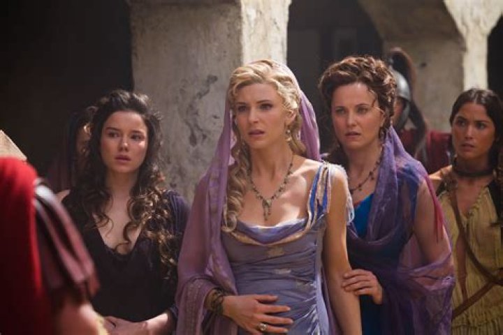 Spartacus Ilithyia and Lucretia with Seppia Spartacus women