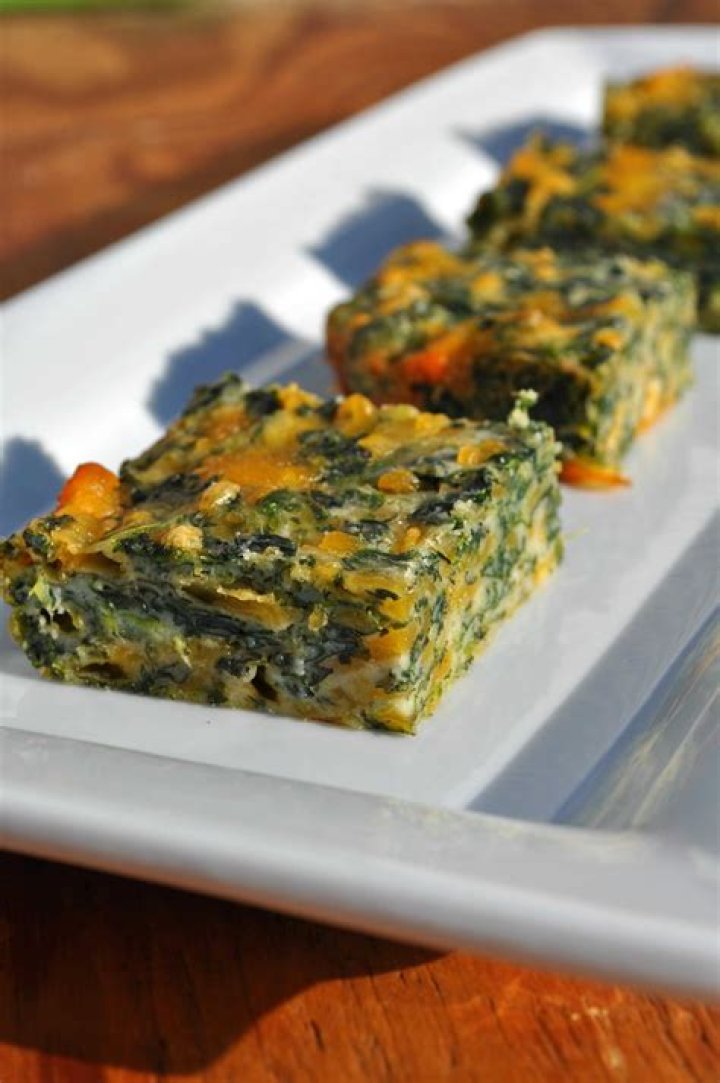 Spinach and Cheese Squares