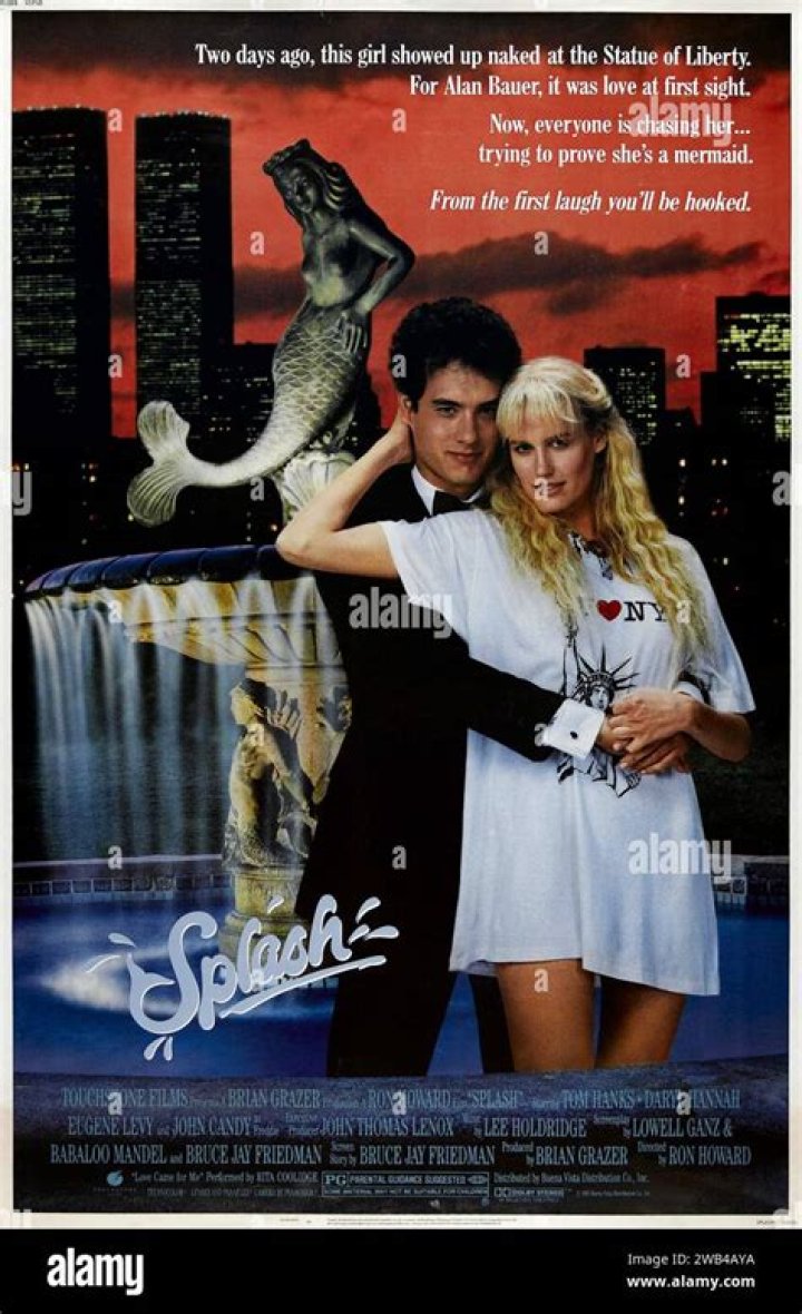 SPLASH, Daryl Hannah, 1984 Stock Photo Alamy