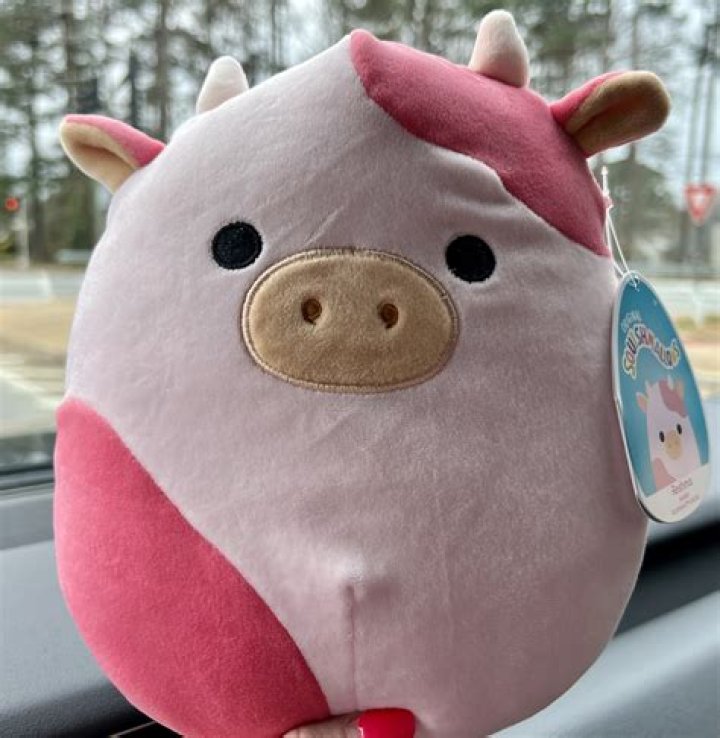 Squishmallow Reshma the Strawberry Cow 8