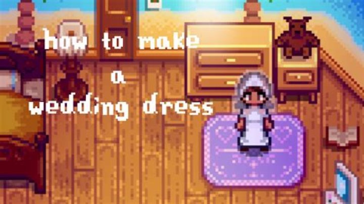 Stardew Valley Wedding Dress Recipe