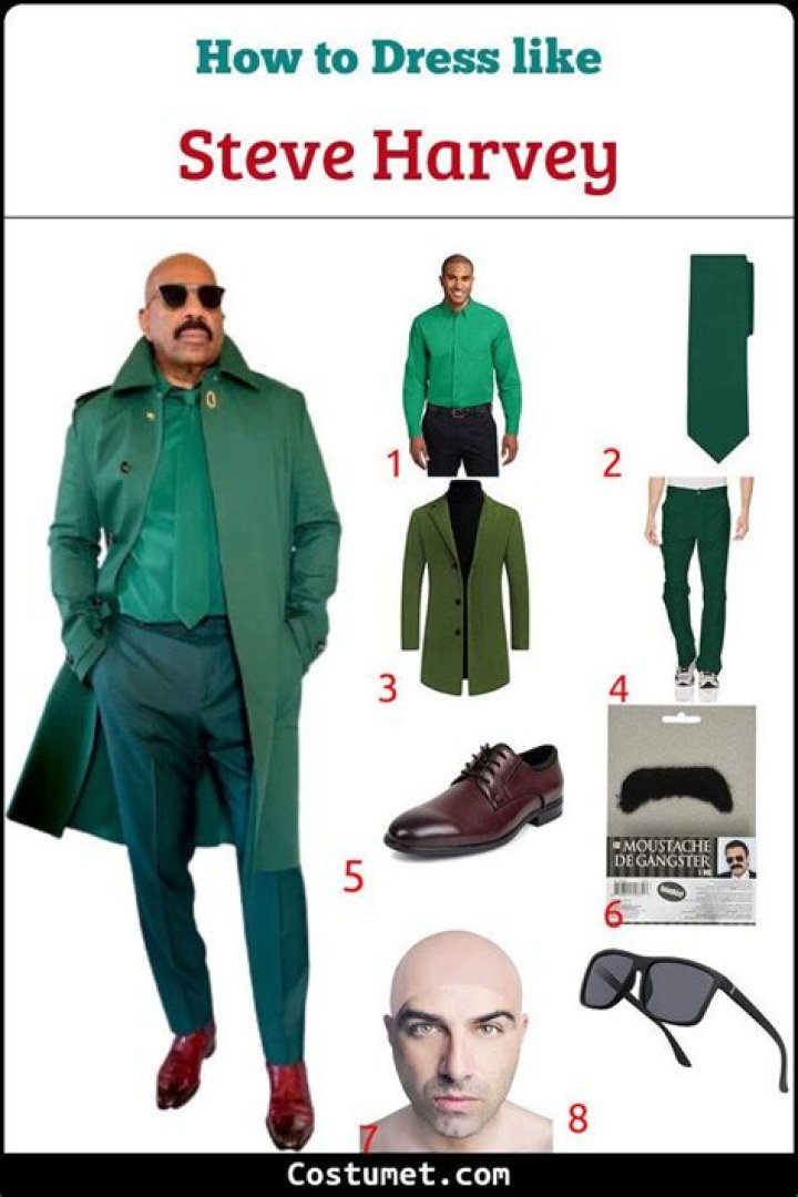 Steve Harvey Costume for Cosplay & Halloween