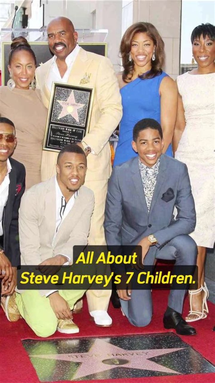 Steve Harvey&rsquo;s Children Meet His 7 Kids, Including Daughter Lori laacib