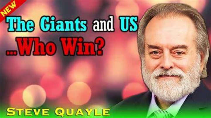 Steve Quayle Lastest January 08, 2020 &mdash; The Giants And Us&hellip;Who Win YouTube