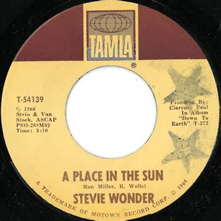 Stevie Wonder A Place In The Sun Lyrics YouTube