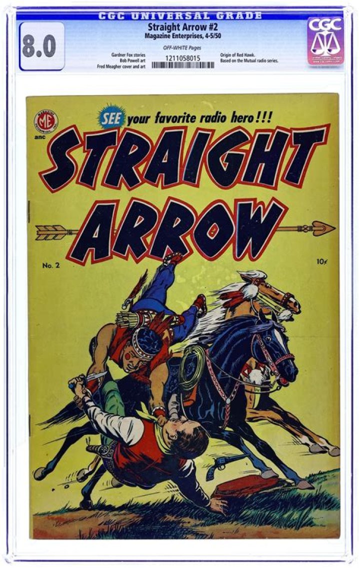 Straight Arrow (1950 Magazine Enterprises) comic books