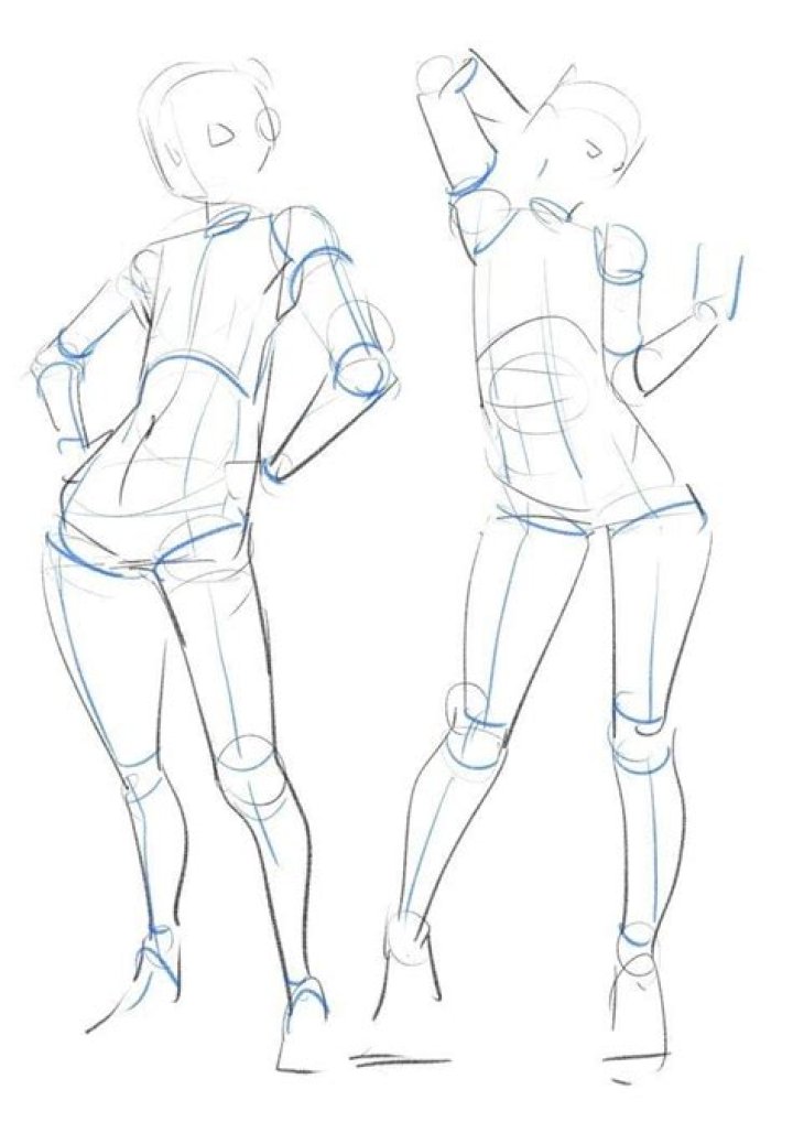 Stunning Side Poses for Art Reference