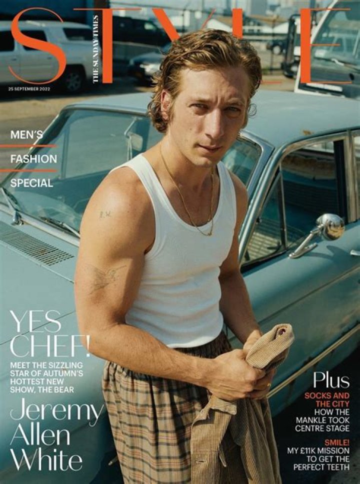 STYLE MAGAZINE 25 September 2022 Jeremy Allen White
