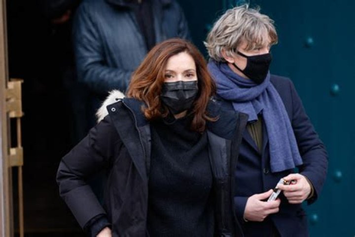 Swann Arlaud NEWS Obseques de Gaspard Ulliel Paris 27 01 2022