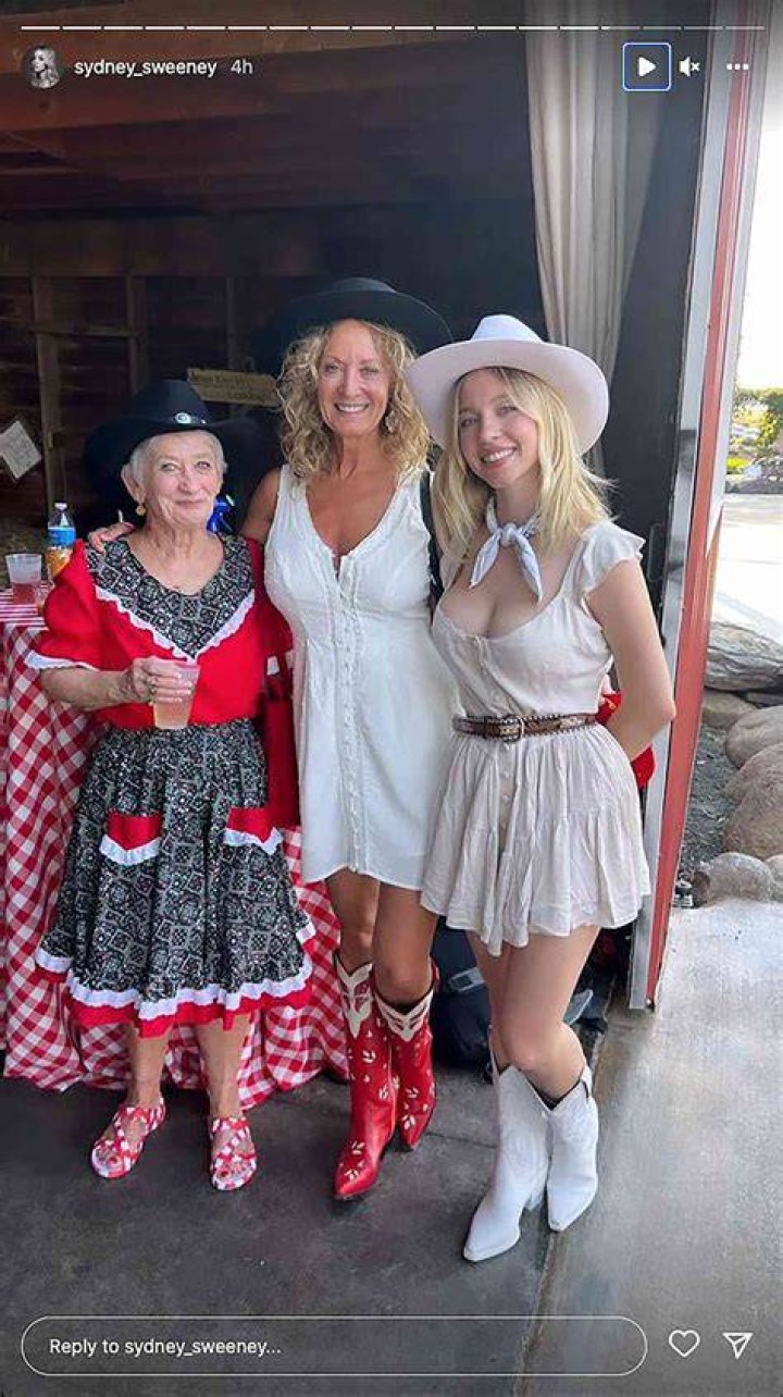 Sydney Sweeney Throws Her Mom a Surprise 60th Birthday Hoedown