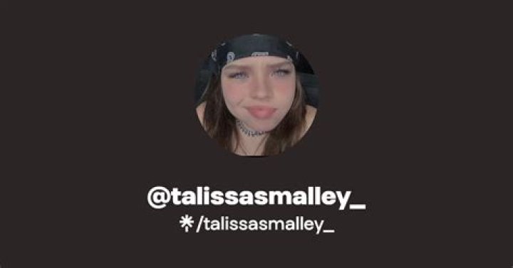 Talissa Smalley Onlyfans Page Leaked Video Controversy