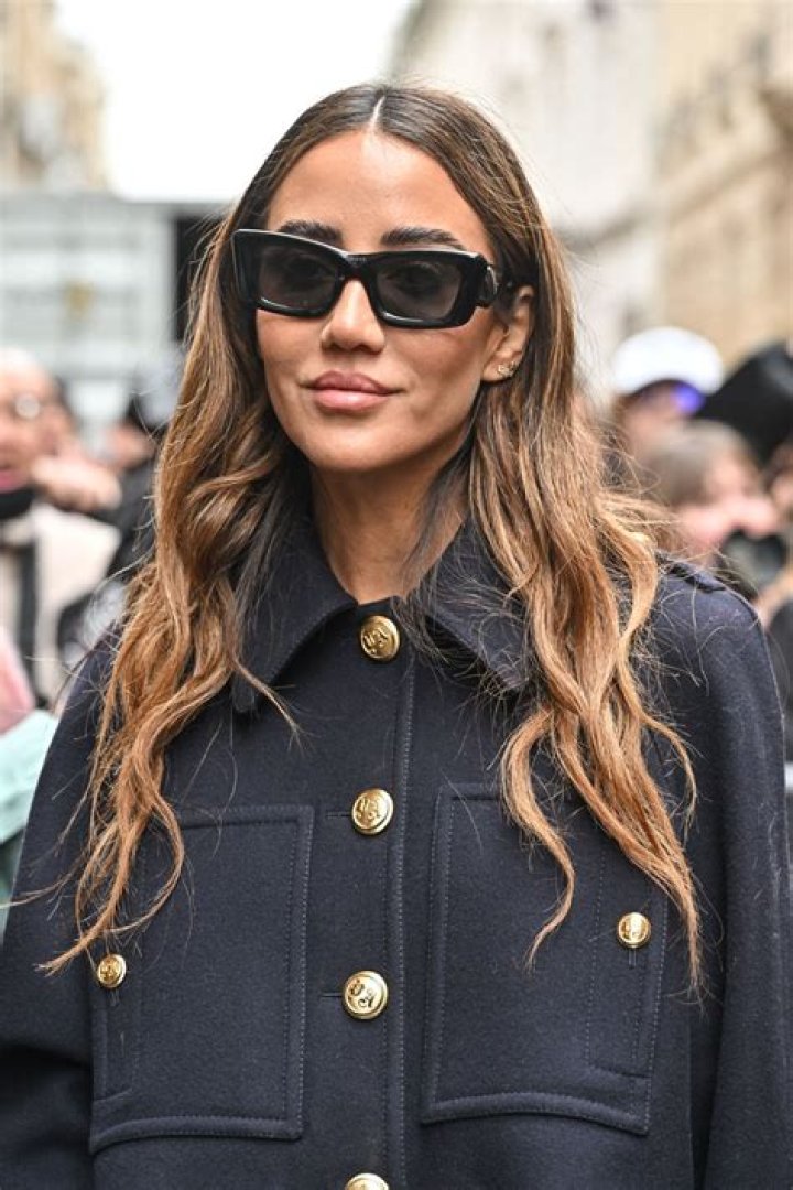 Tamara Kalinic Arriving at Palm Angels Show at Paris Fashion Week 03