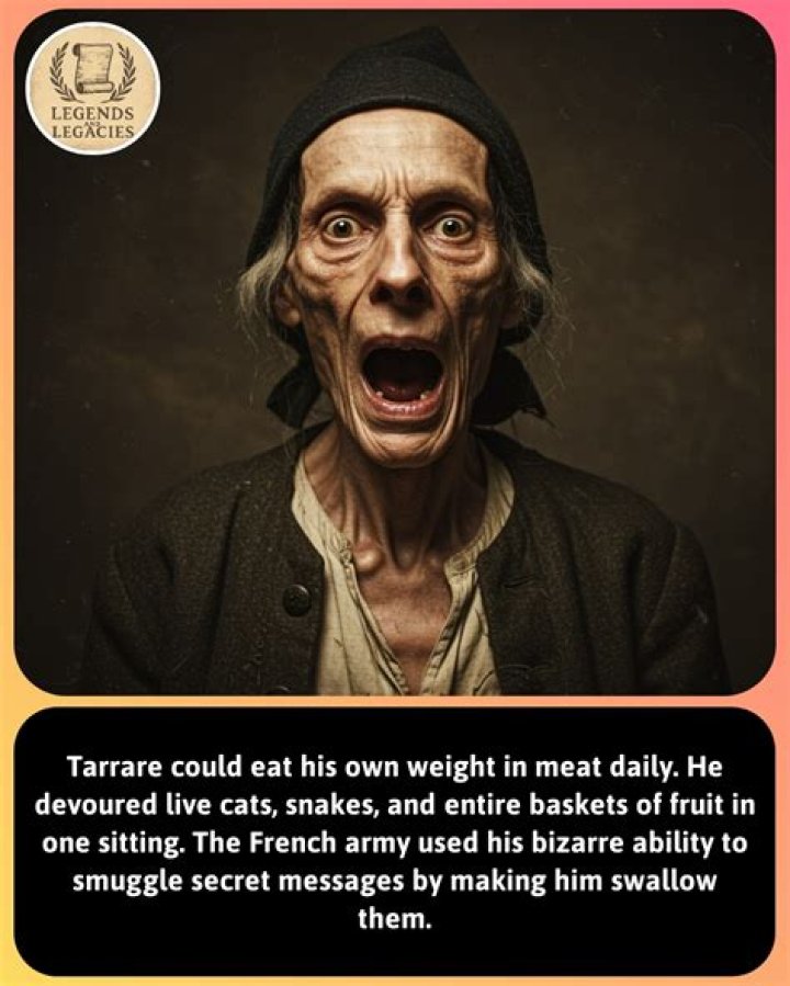 Tarrare The fascinating mystery of the man who could eat anything