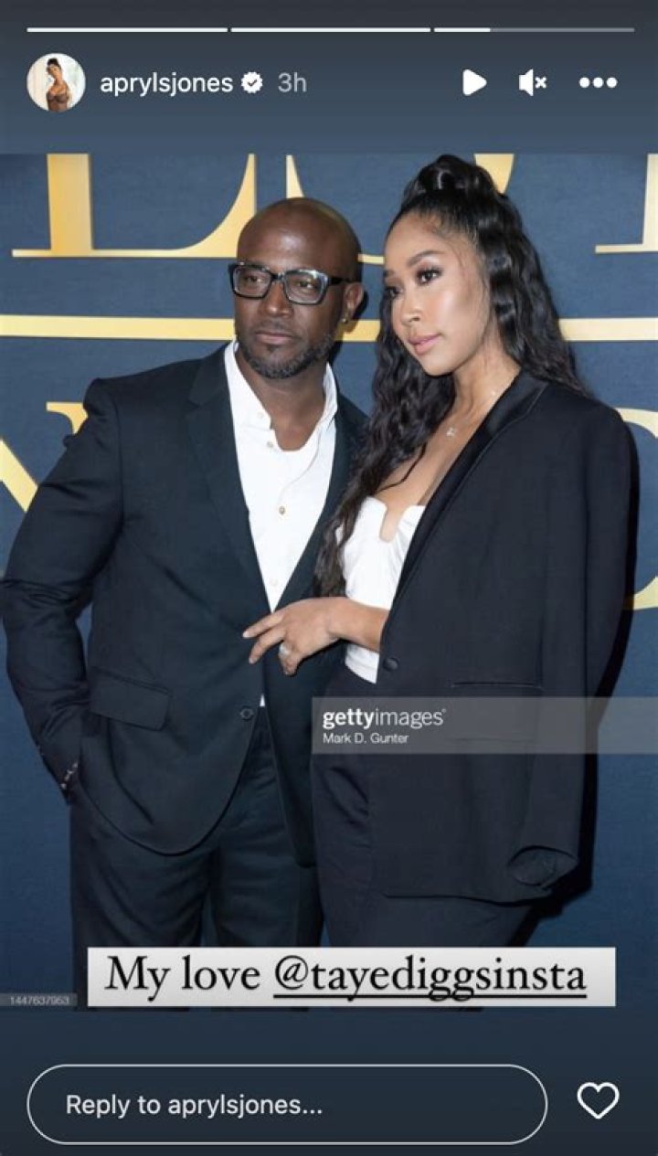 Taye Diggs and Apryl Jones&rsquo; Relationship Timeline