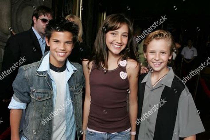 Taylor Lautner Cayden Boyd Taylor Dooley Editorial Stock Photo Stock