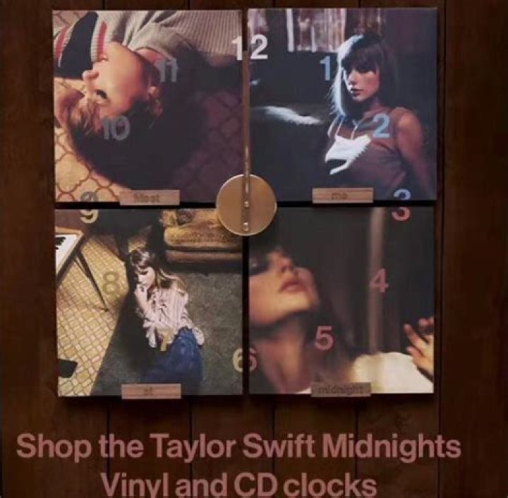 Taylor Swift clock diy r/TaylorSwift