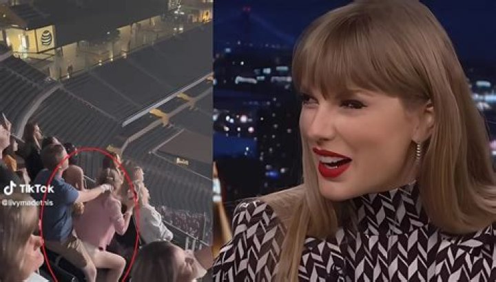 Taylor Swift Fan Twerking on Her Boyfriend During Concert Goes Viral