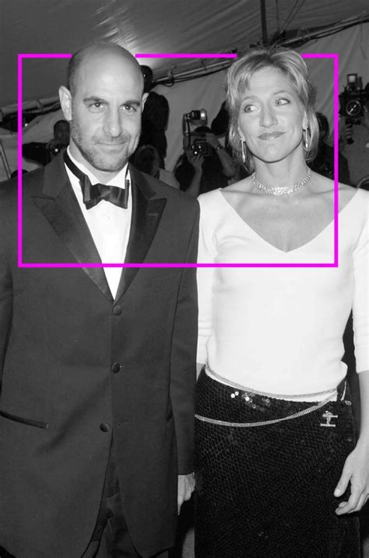 TBT Stanley Tucci and Edie Falco