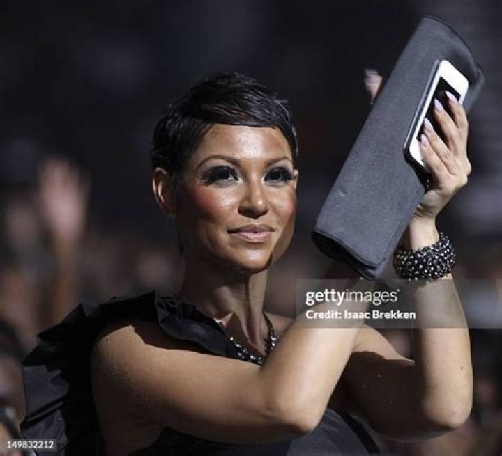 Television personality Connie Deveaux in the crowd during the 10th
