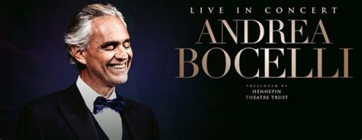 Tenor Andrea Bocelli brings his impassioned musical extravanganza to