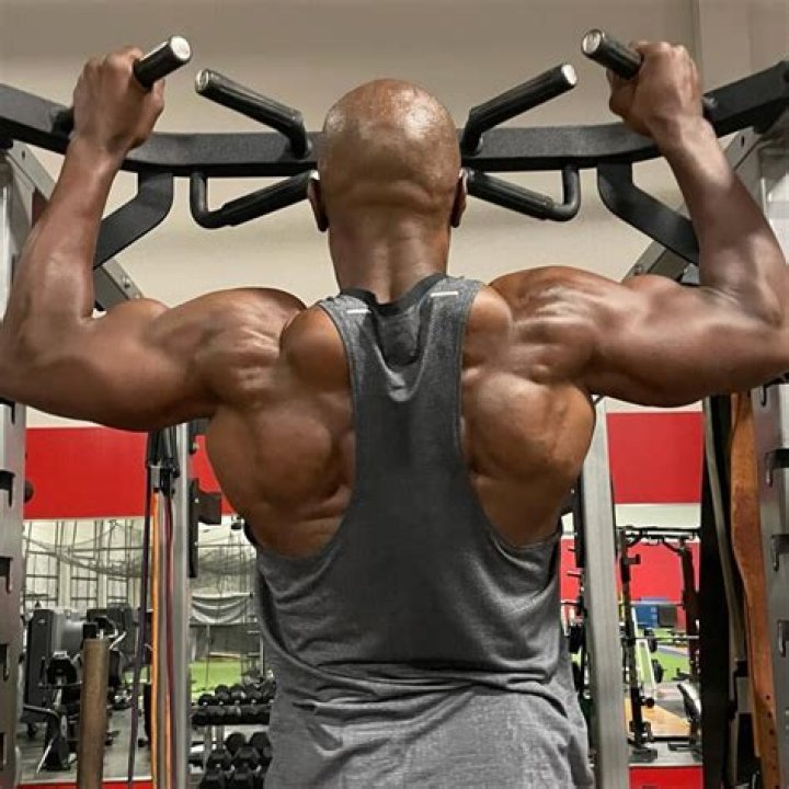 Terry Crews Back Muscles