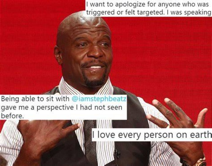 Terry Crews criticised for saying Black Lives Matter must not