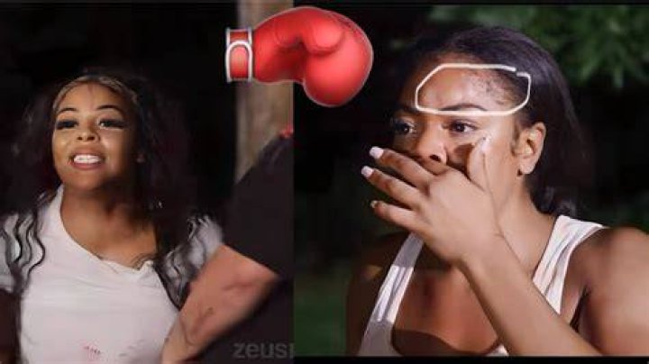 TESEHKI B&Eacute;ATS UP MARSH! CHRISEAN & MARIAHLYNN BUTT HEADS! BADDIES