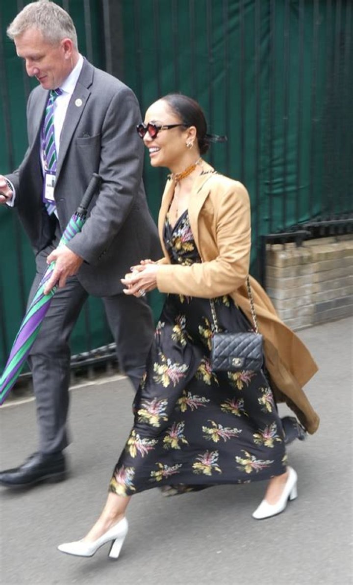 Tessa Thompson White Pumps Grab a Similar Pair on Amazon Us Weekly