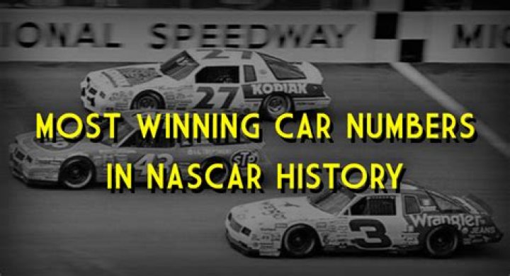 The 13 Most Winning Car Numbers In Nascar History Bel vrogue.co