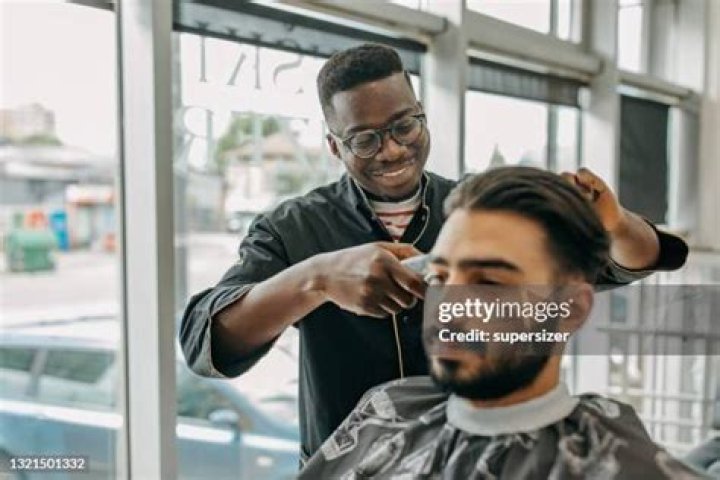 The Barber shop, Working man, Men