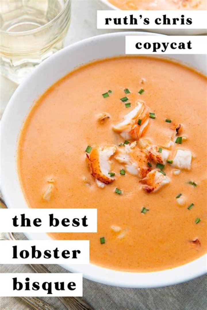 The Best Lobster Bisque (Ruth's Chris Copycat Recipe) 40 Aprons
