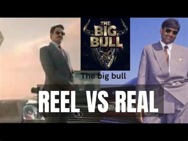 The Big Bull Reel Vs Real Character Big Bull Movie Harshad Mehta