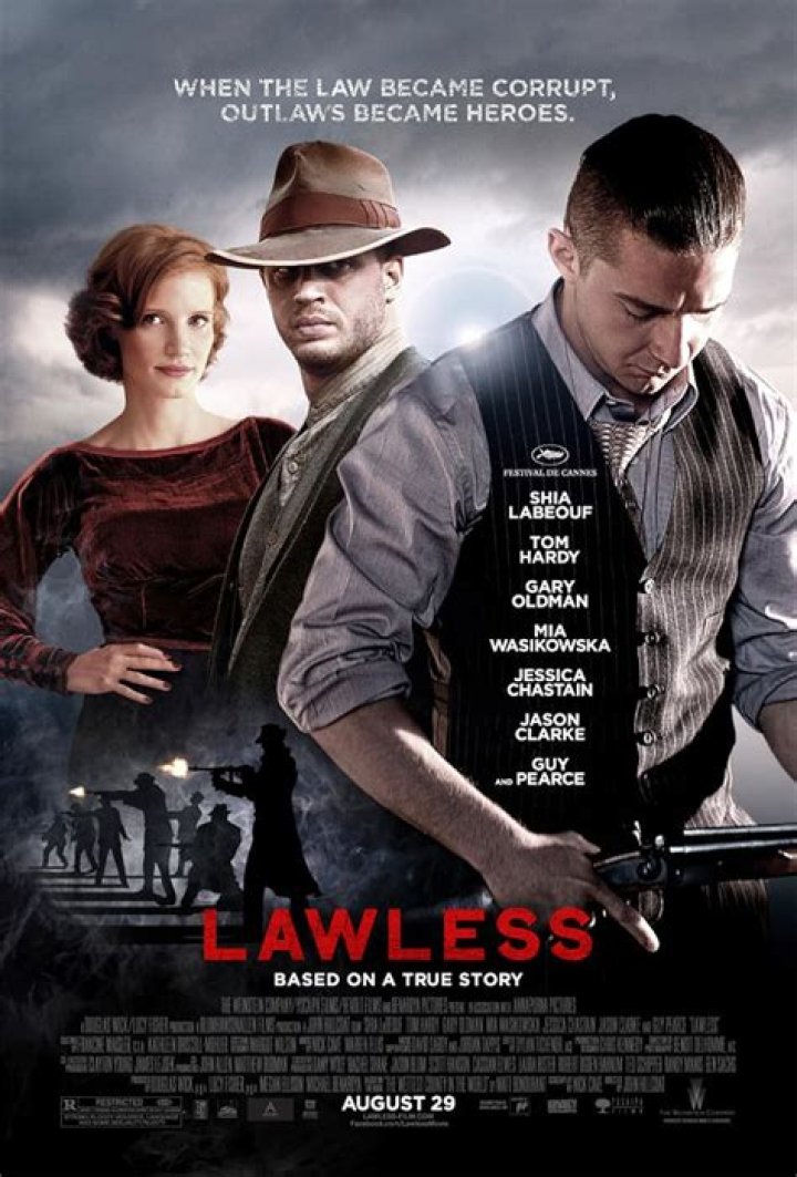 The cast of Lawless is very good at being very bad Straight