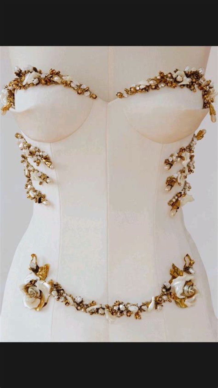 The creative director of Schiaparelli has created a unique wedding
